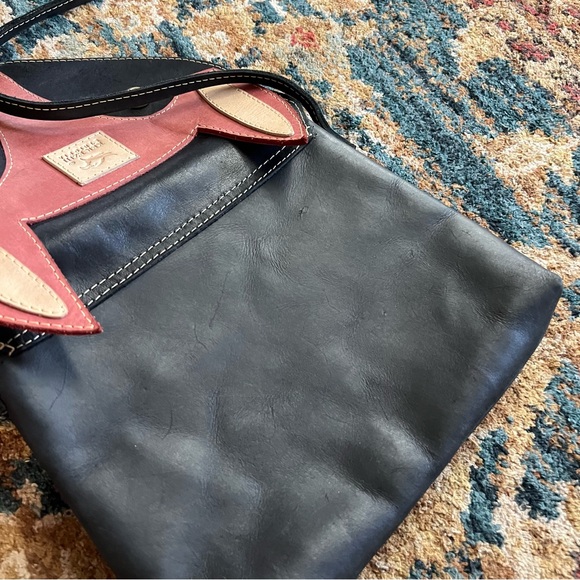 Ker Ezhi Ethiopia Leather Fox Crossbody Bag - Picture 5 of 7
